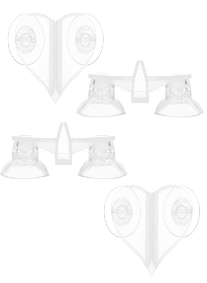 JZMYXA Aquarium Fish Tank Divider Suction Cup, 4 Pieces - Image 1